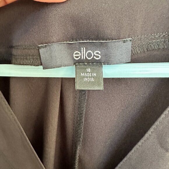 Ellos Black Dress/Blouse Size 18 - Picture 3 of 7